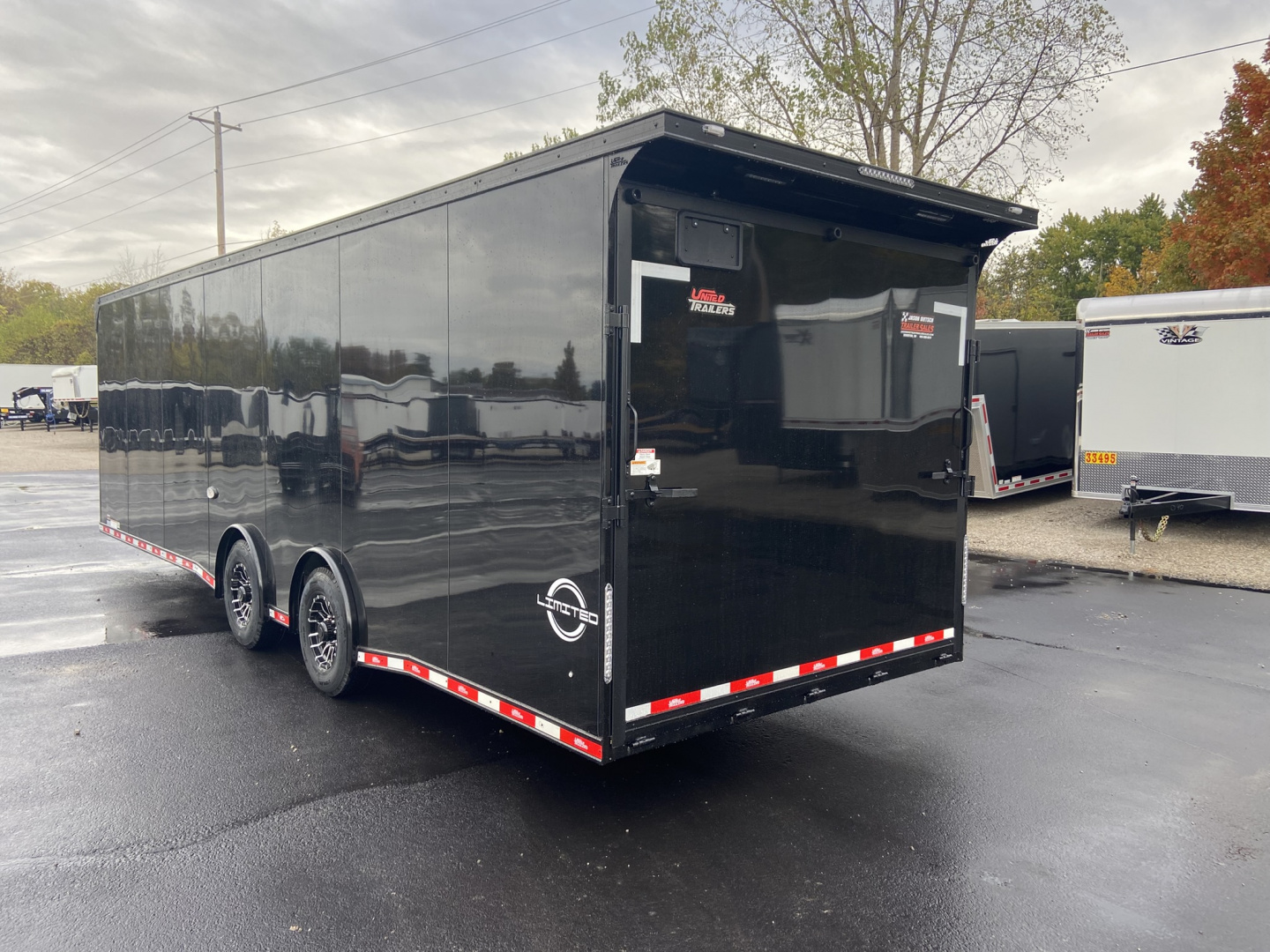 New United Limited 28' Racing Trailer