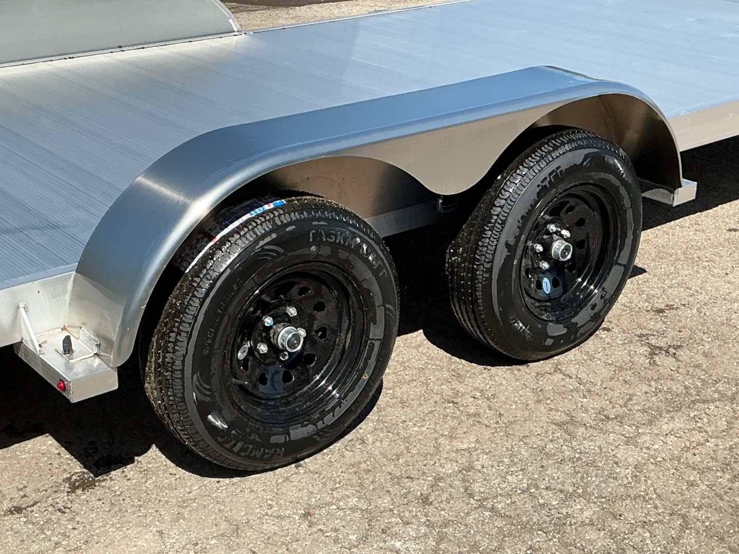 New 2026 Aluma 8218ESA-TA-R 81" X 18' Aluminum EDGE Series Car / Racing Trailer