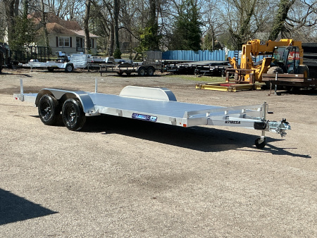 New 2026 Aluma 8218ESA-TA-R 81" X 18' Aluminum EDGE Series Car / Racing Trailer