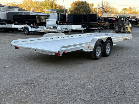 New 2026 Aluma 8020TA-EL-R 81" x 20' Aluminum Car / Racing Trailer