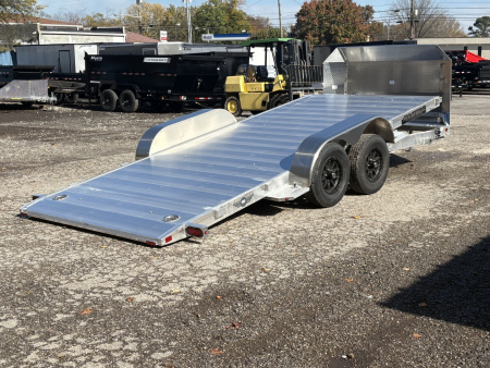 New 2026 Aluma 8216ANV-TILT 81" x 16' Executive Series Tilt Trailer