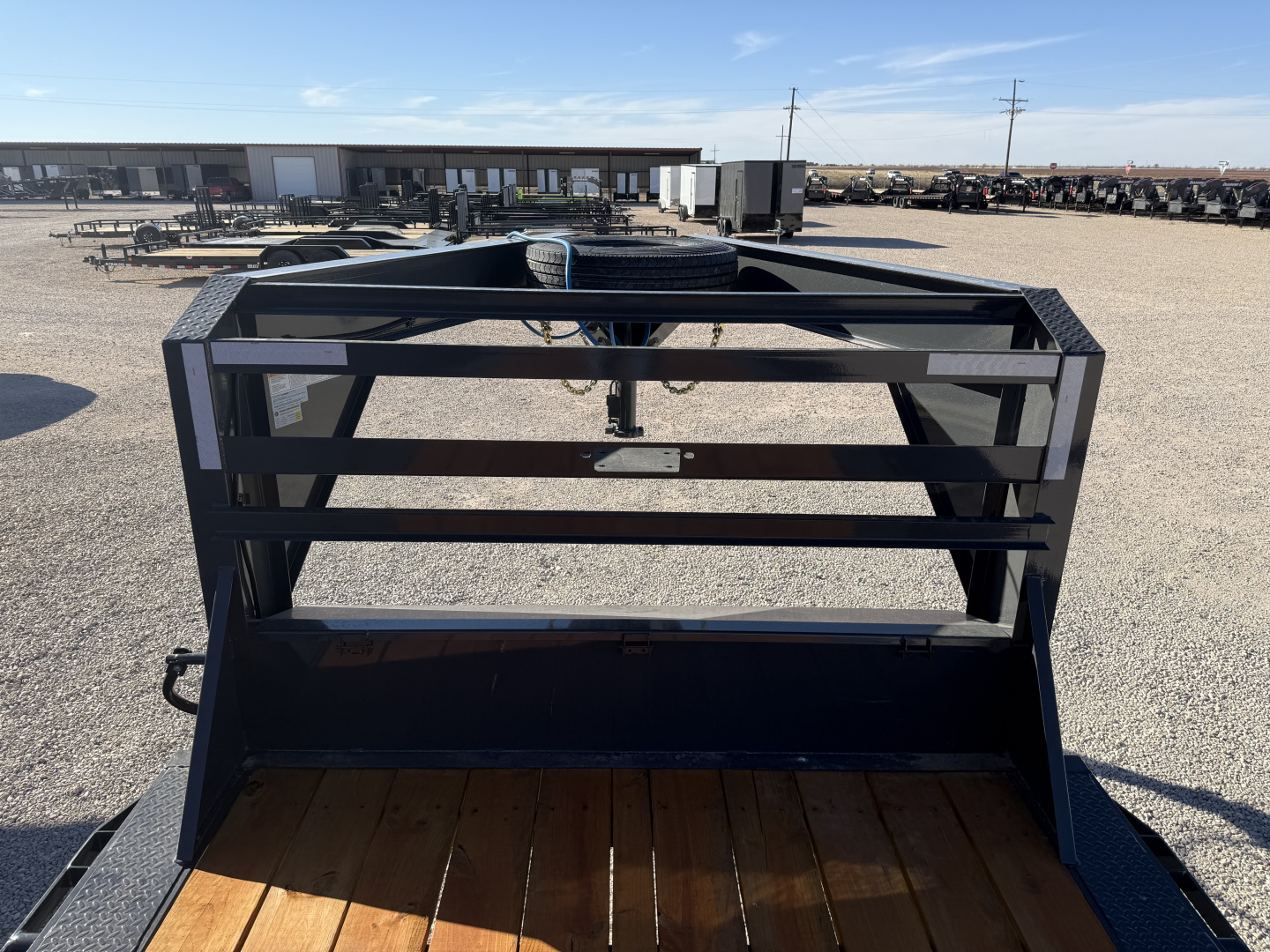 Used 2026 Lamar 102"x40' GN Equipment Trailer w/ Slide-in Ramps