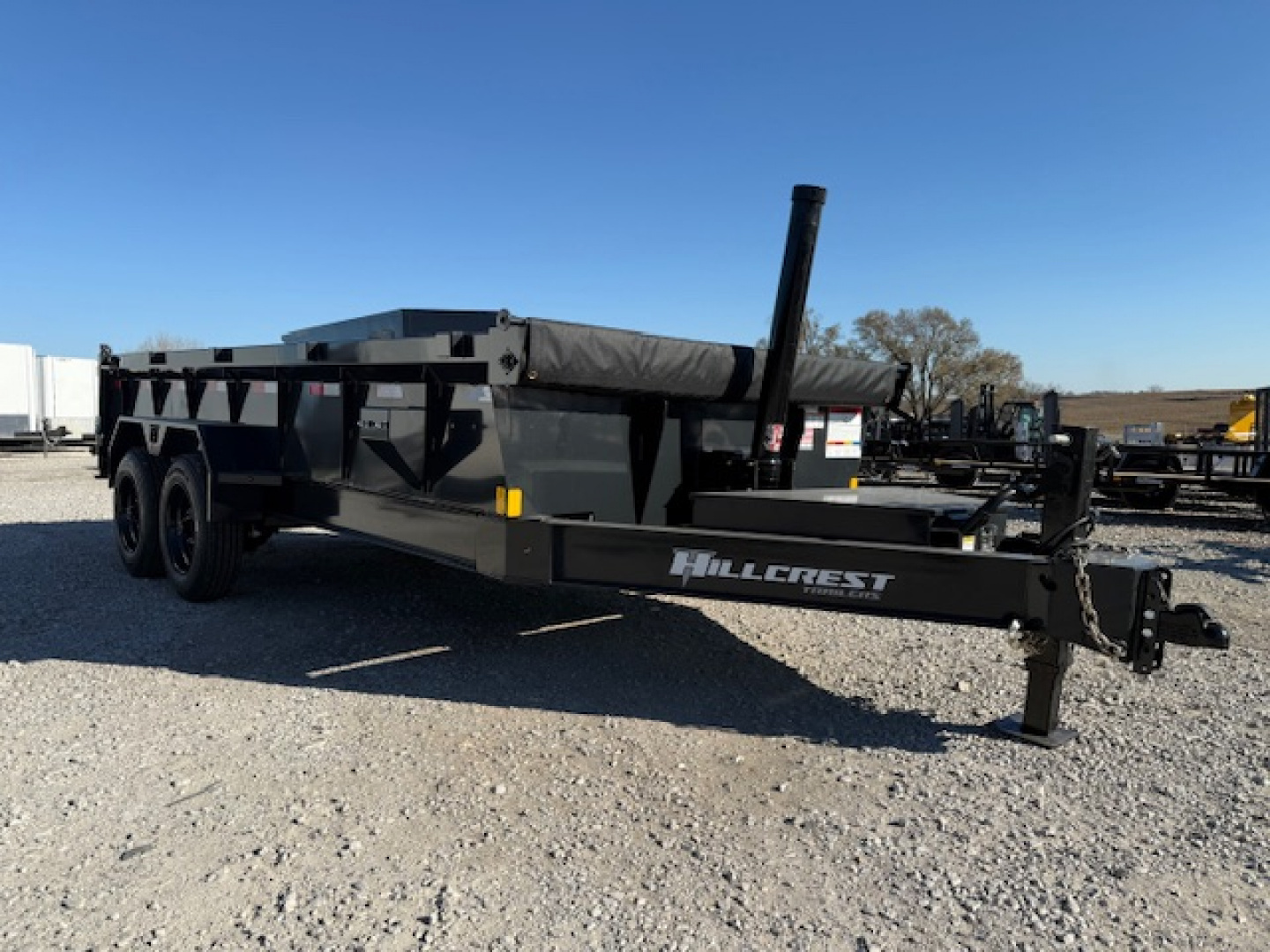 New 2026 Hillcrest 7'x16' 17.6k Dump Trailer