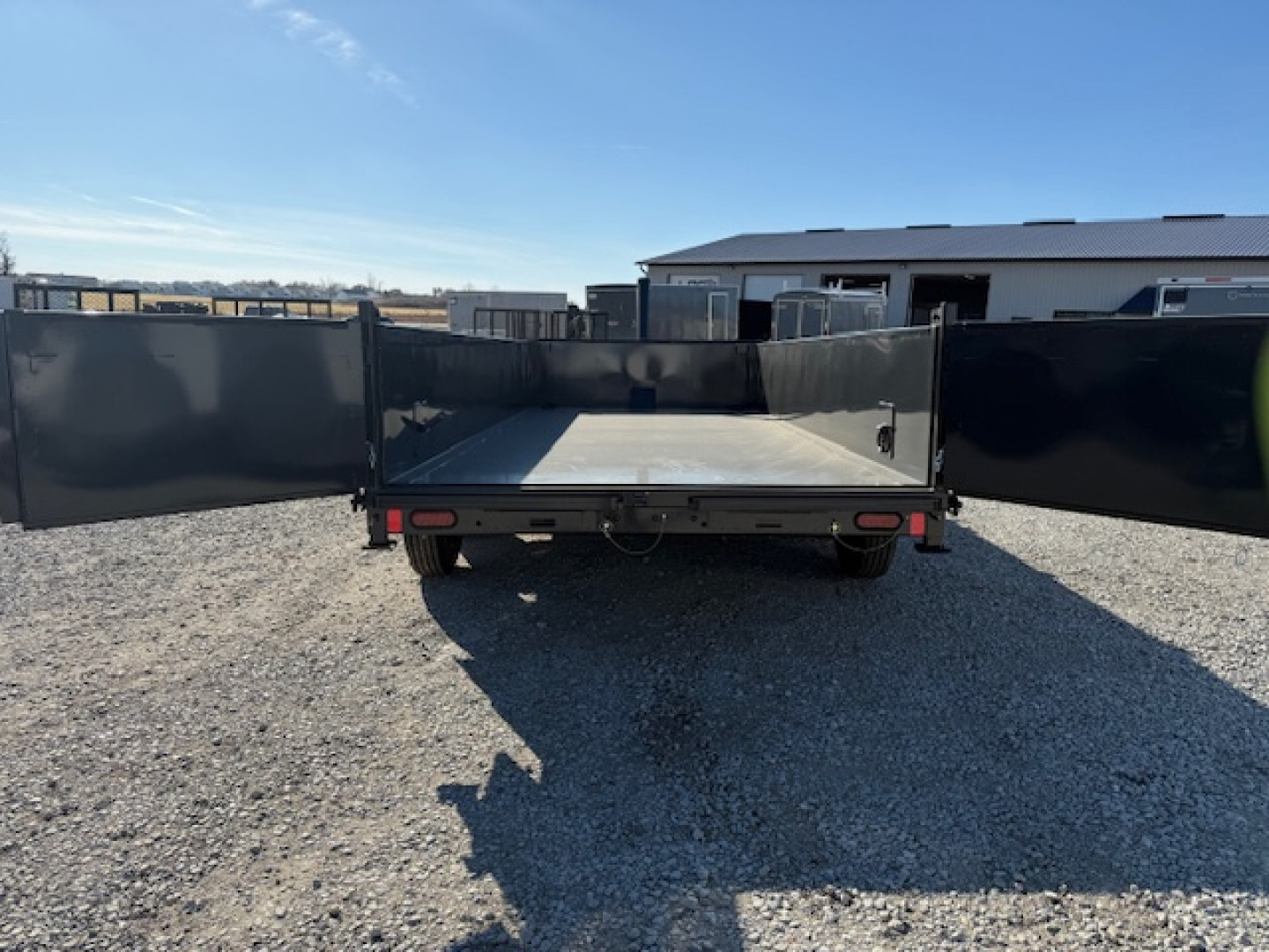 New 2026 Hillcrest 7'x16' 17.6k Dump Trailer