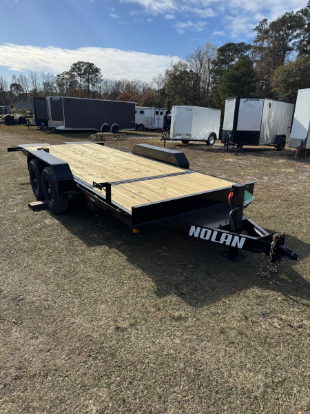 New 2026 Nolan Manufacturing NOL71814KTILT Equipment Trailer