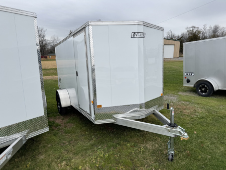 New 2026 E-Z Hauler XLT PRO 6x12 Single Axle Enclosed 6'4  Interior Height 2990 LB Cargo / Enclosed Trailer Double Rear Doors EXTRA HEIGHT FREE ALUMINUM WHEEL UPGRADE