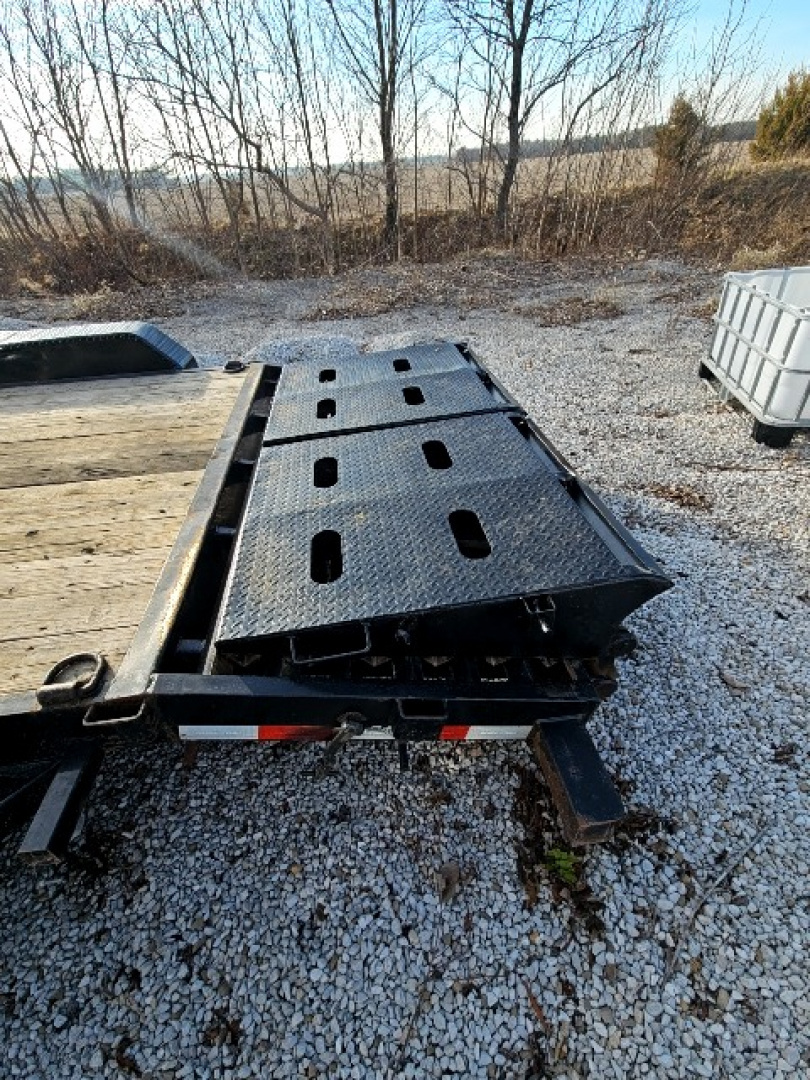 Used 2021 Sure-Trac 82 x 20 (17+3) 16K Universal Ramp Equipment Trailer