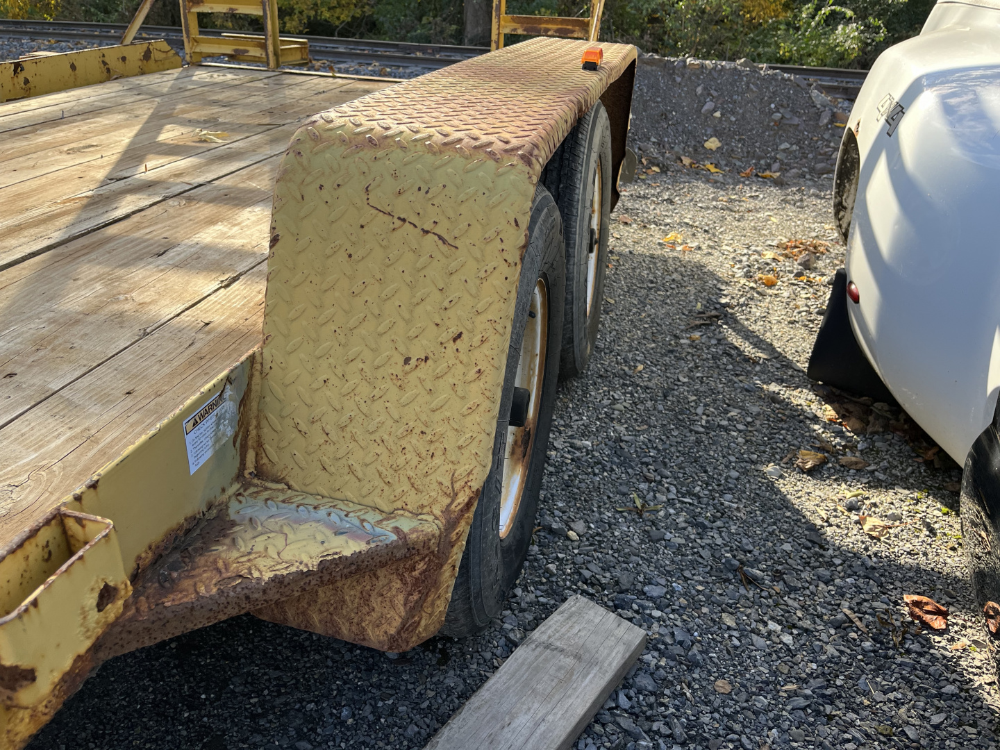 Used **USED** 2012 CAM 102 X 16 WARRIOR Equipment Trailer