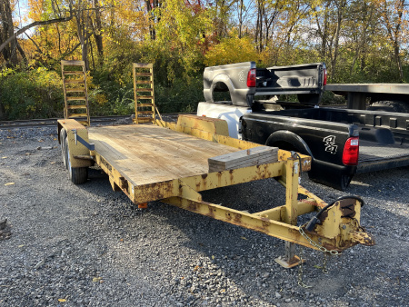 Used **USED** 2012 CAM 102 X 16 WARRIOR Equipment Trailer