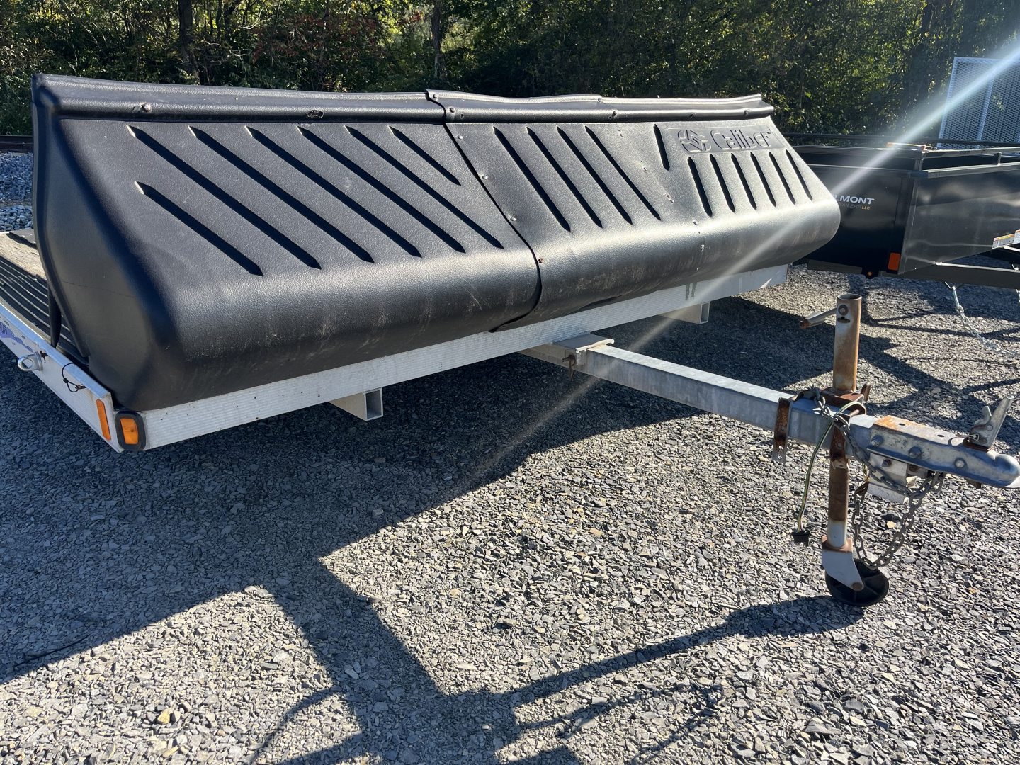 Used **USED** 2005 Karavan 101 X 10 Tilt Snowmobile Trailer