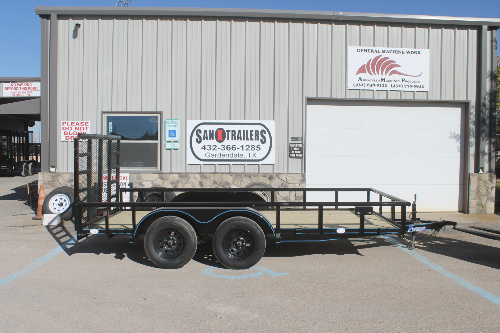 New 2026 Bellwether MFG 77x14 LP Utility Trailer