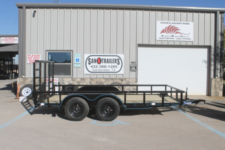 New 2026 Bellwether MFG 77x14 LP Utility Trailer