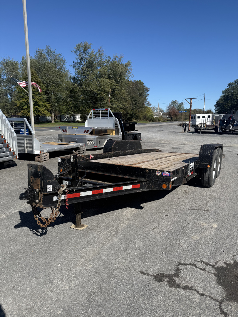 Used **USED** 2015 CAM 18' Full Tilt - 6K HD Axles Tilt Trailer
