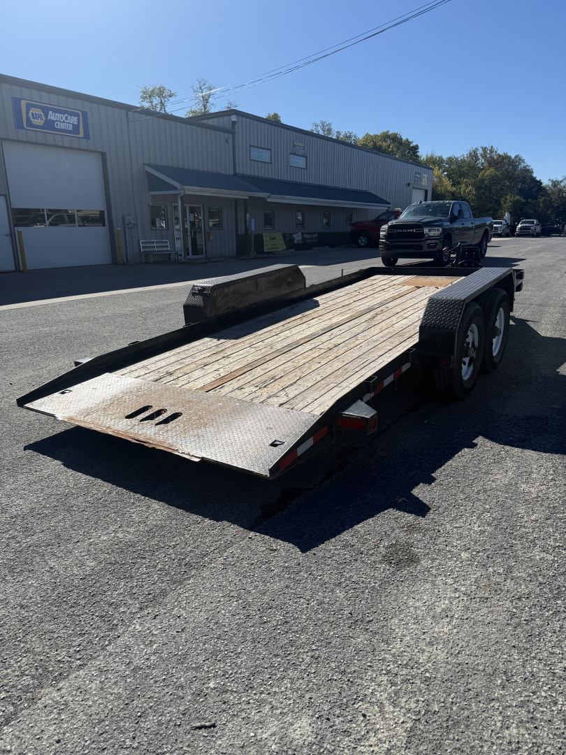 Used **USED** 2015 CAM 18' Full Tilt - 6K HD Axles Tilt Trailer