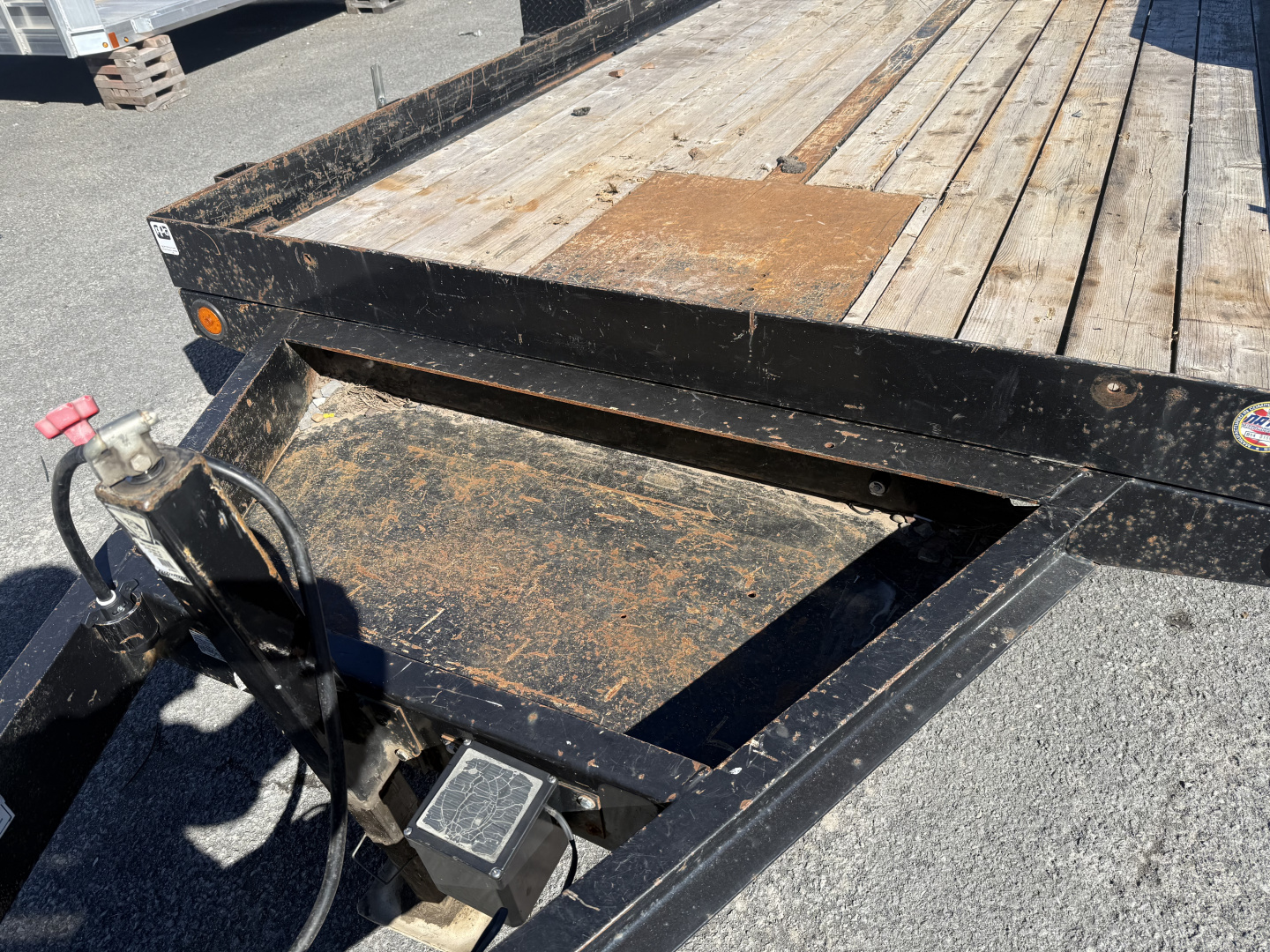 Used **USED** 2015 CAM 18' Full Tilt - 6K HD Axles Tilt Trailer