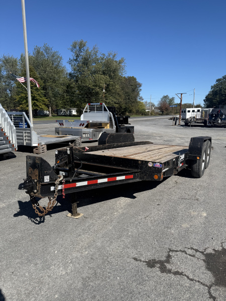 Used **USED** 2015 CAM 18' Full Tilt - 6K HD Axles Tilt Trailer