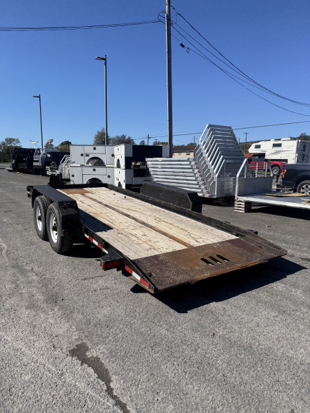 Used **USED** 2015 CAM 18' Full Tilt - 6K HD Axles Tilt Trailer