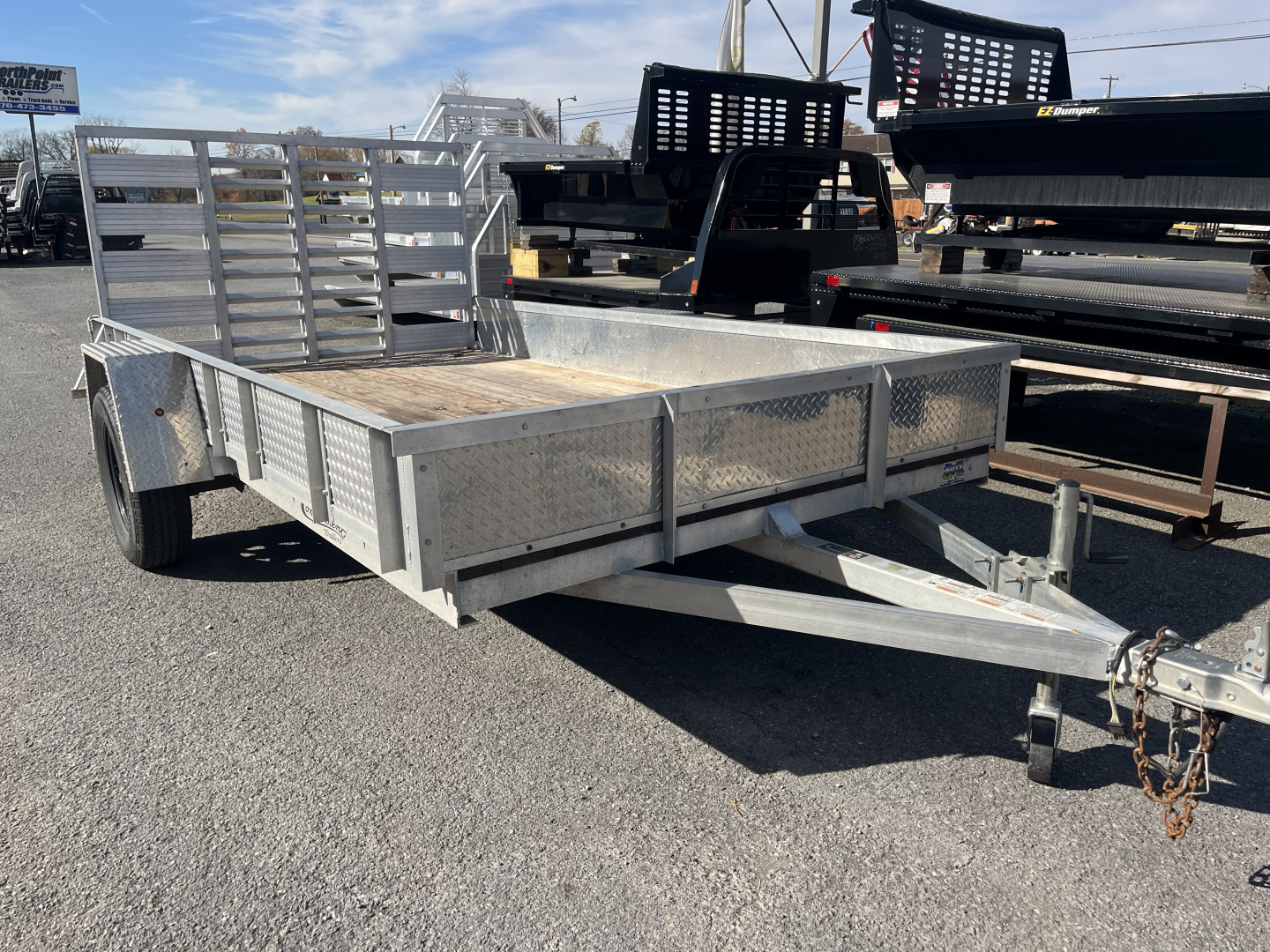 Used **USED** 2022 Compliment 6x12 Aluminum Utility Trailer
