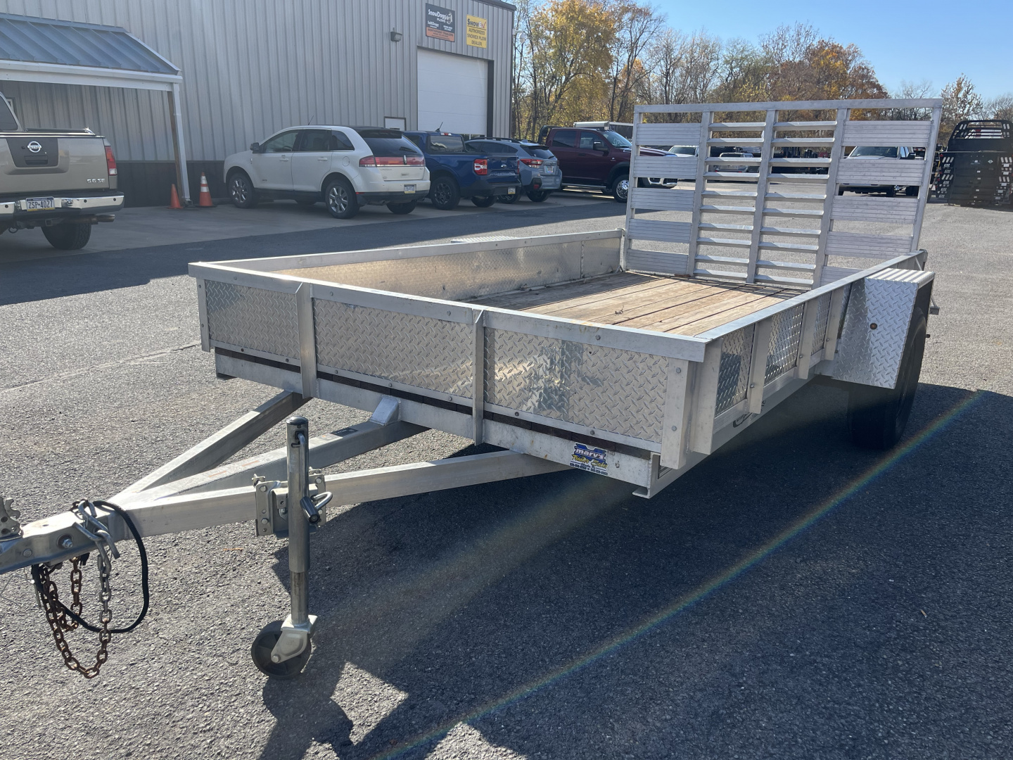 Used **USED** 2022 Compliment 6x12 Aluminum Utility Trailer