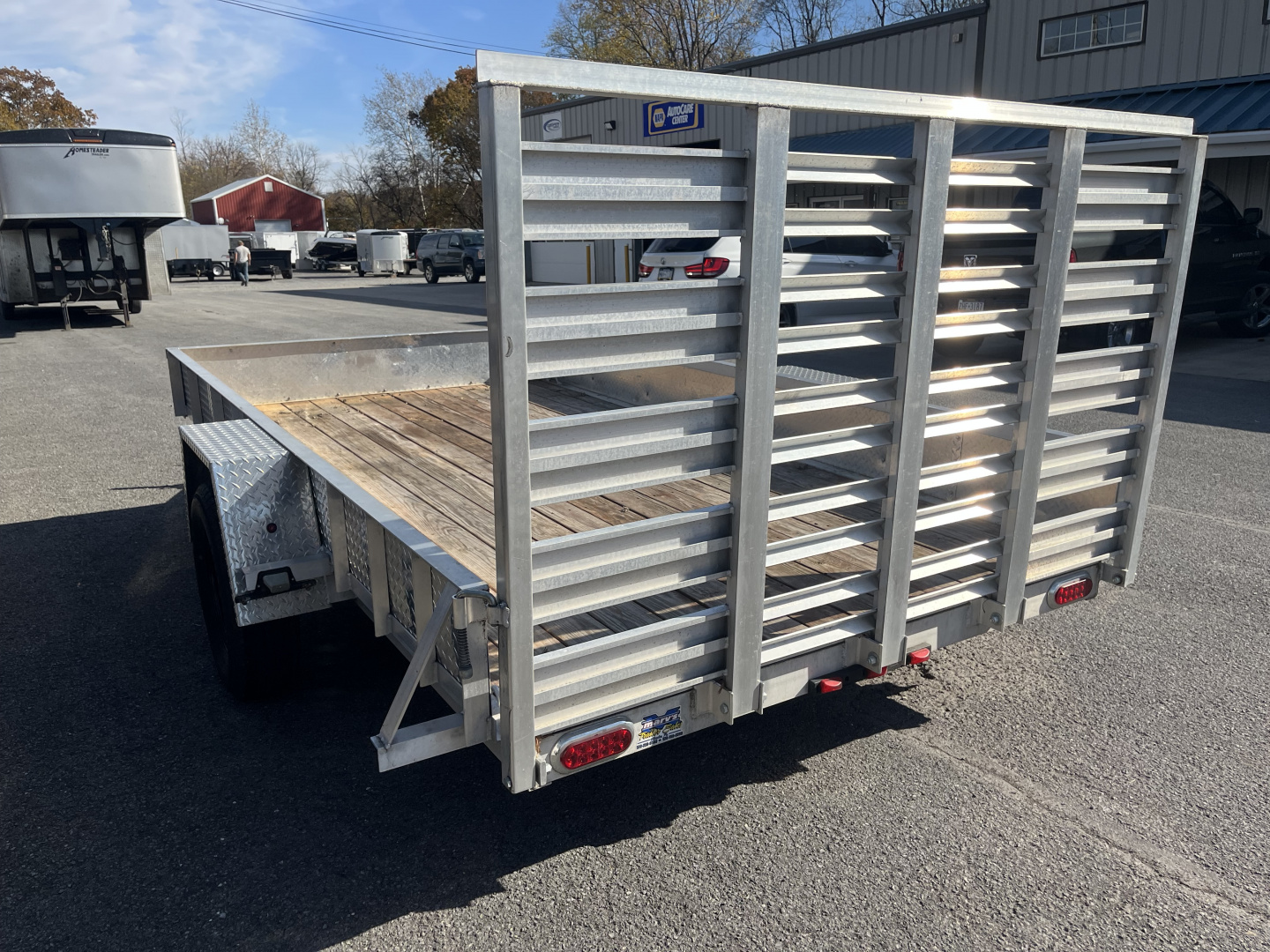 Used **USED** 2022 Compliment 6x12 Aluminum Utility Trailer