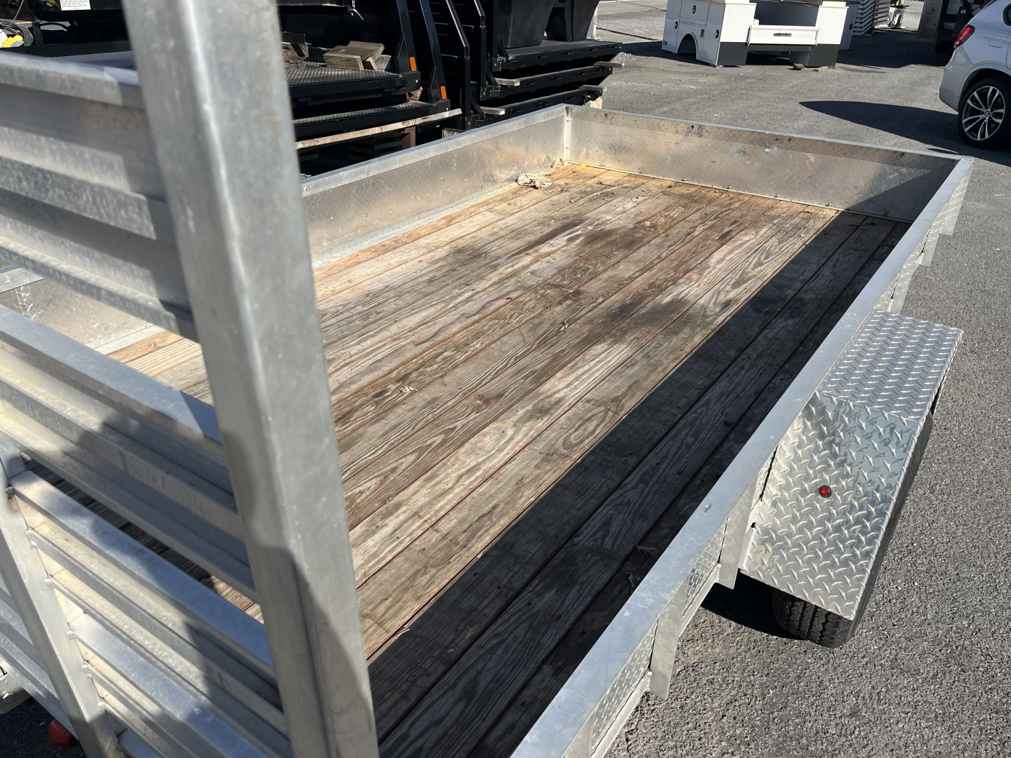 Used **USED** 2022 Compliment 6x12 Aluminum Utility Trailer