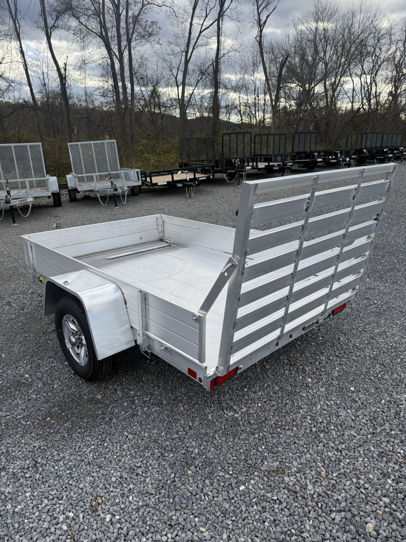 Used **USED** 2023 Aluma 638LW w/ 12" Sides Utility Trailer