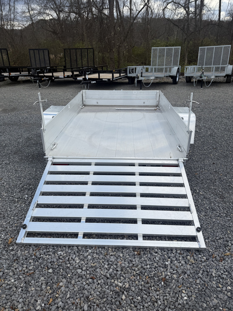 Used **USED** 2023 Aluma 638LW w/ 12" Sides Utility Trailer