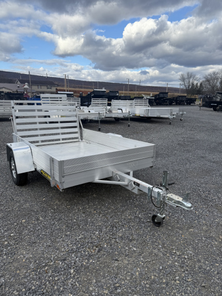 Used **USED** 2023 Aluma 638LW w/ 12  Sides Utility Trailer