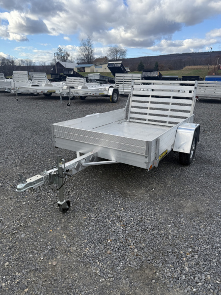 Used **USED** 2023 Aluma 638LW w/ 12" Sides Utility Trailer
