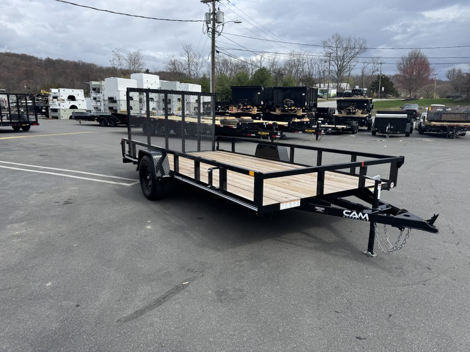 New 2025 Cam Superline P-UTT8214-070 7X14 SA Utility Trailer