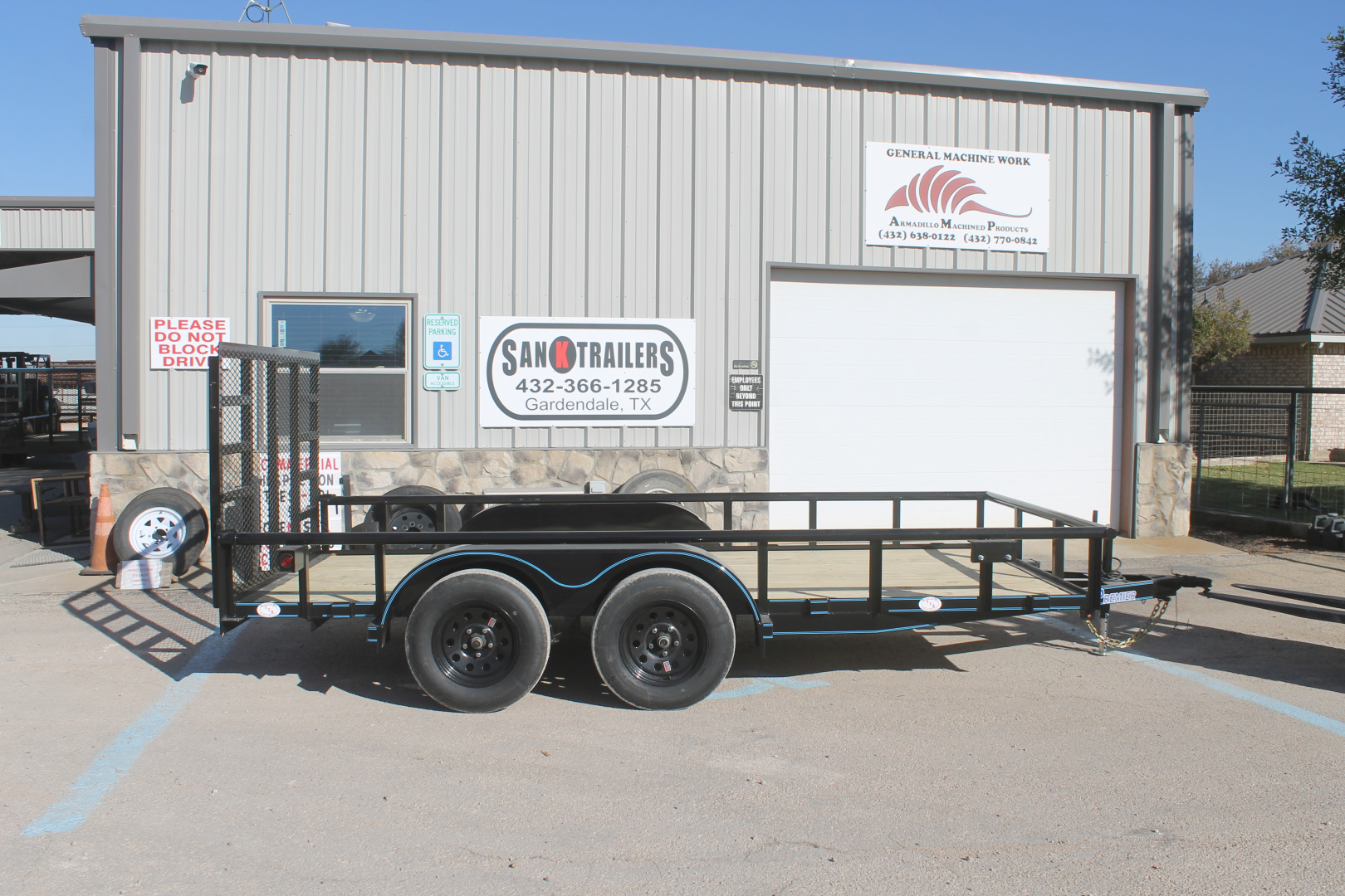 New 2026 Bellwether MFG 77x14 LP Utility Trailer