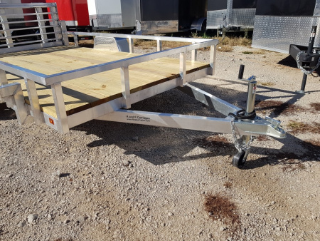 New 2026 R&R 7x12 UTA Aluminum Utility Trailer