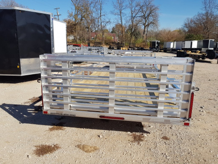 New 2026 R&R 7x12 UTA Aluminum Utility Trailer