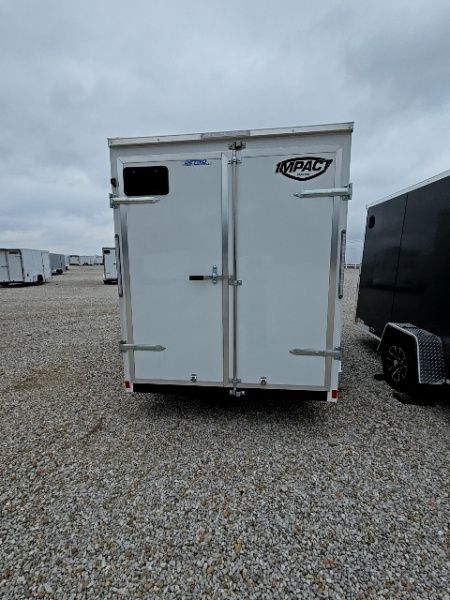 New 2026 Impact Trailers 6 x 10 3K Double Rear Door Cargo / Enclosed Trailer