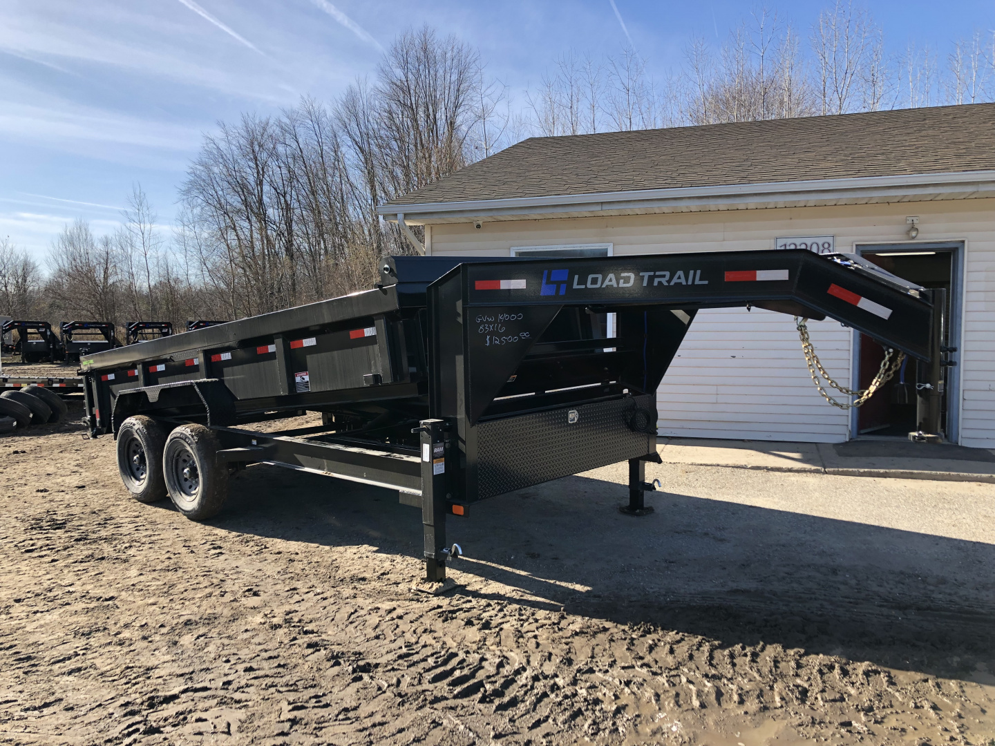 New 2026 Load Trail 16' Gooseneck 14K Dump Trailer