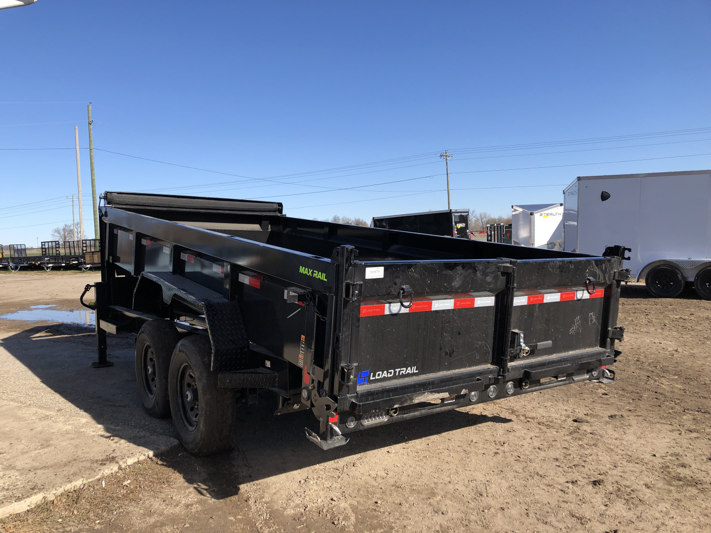 New 2026 Load Trail 16' Gooseneck 14K Dump Trailer