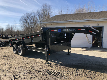New 2026 Load Trail 16' Gooseneck 14K Dump Trailer