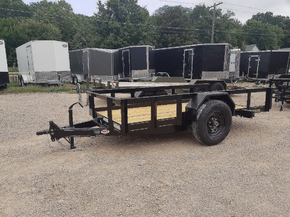 New 2026 MEB 5x10 Tilt Manlift Trailer 5K