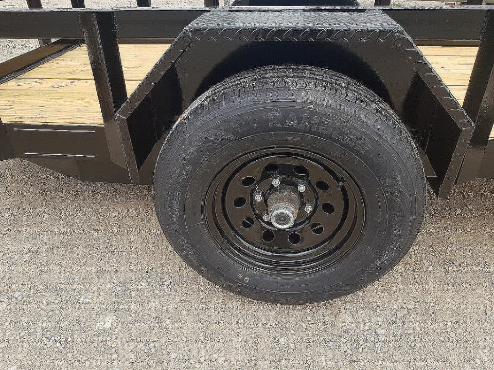 New 2026 MEB 5x10 Tilt Manlift Trailer 5K