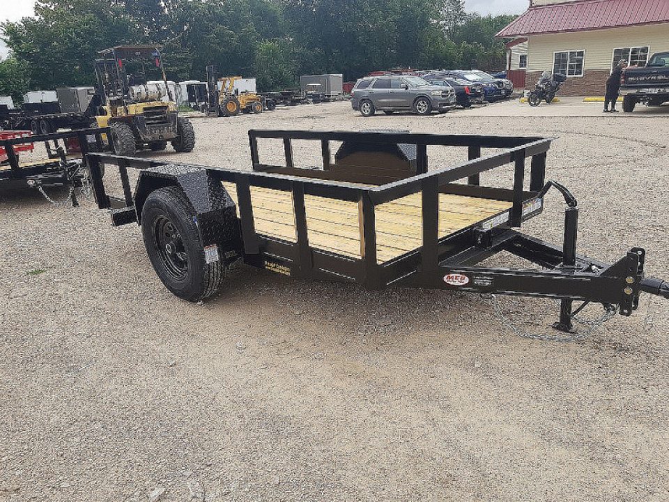 New 2026 MEB 5x10 Tilt Manlift Trailer 5K