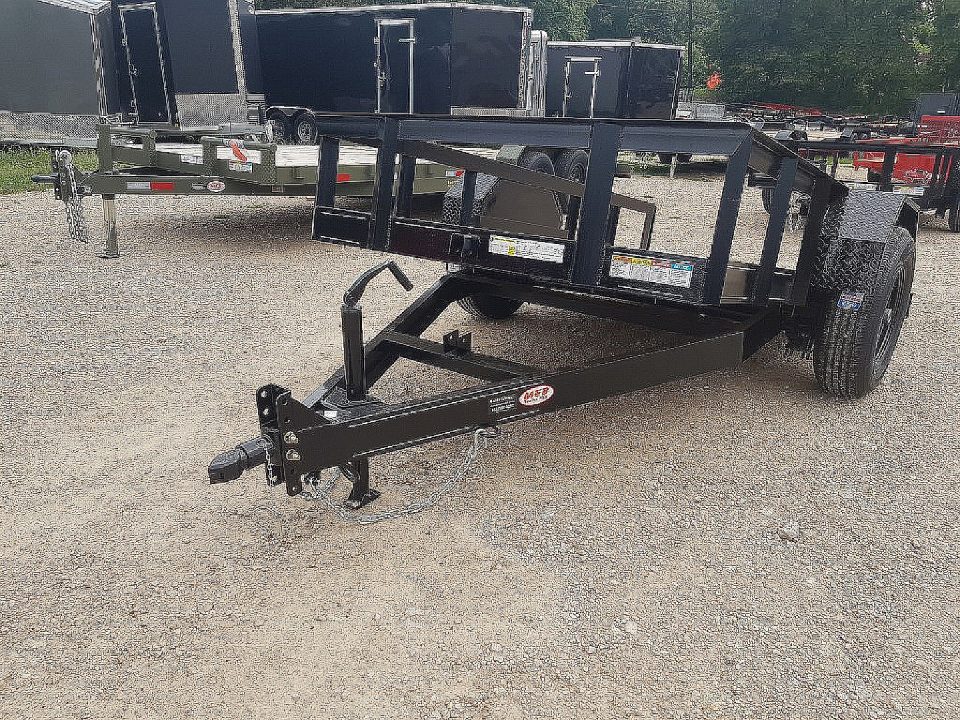 New 2026 MEB 5x10 Tilt Manlift Trailer 5K