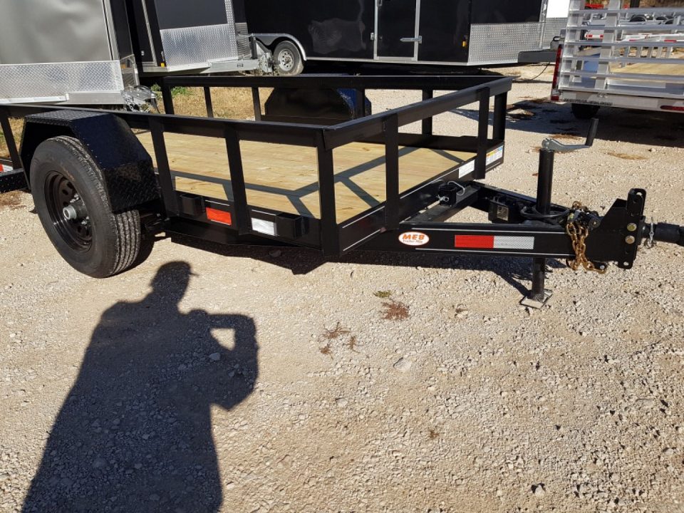 New 2026 MEB 5x10 Tilt Manlift Trailer 5K