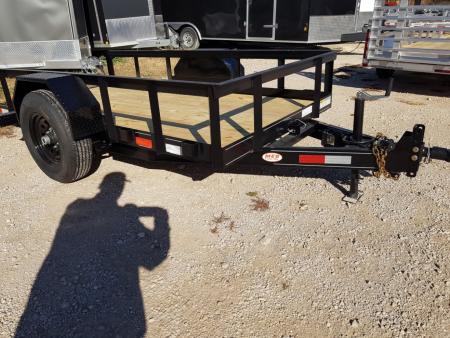 New 2026 MEB 5x10 Tilt Manlift Trailer 5K