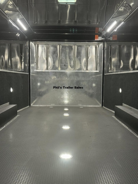 New Haulmark NEW 85X34 EDGE ENCLOSED RACE TRAILER ELECTRIC AWNING CAR RACE TRAILER CAR HAULER CARGO TRAILER Car / Racing Trailer DELIVERY OUT OF UATH!