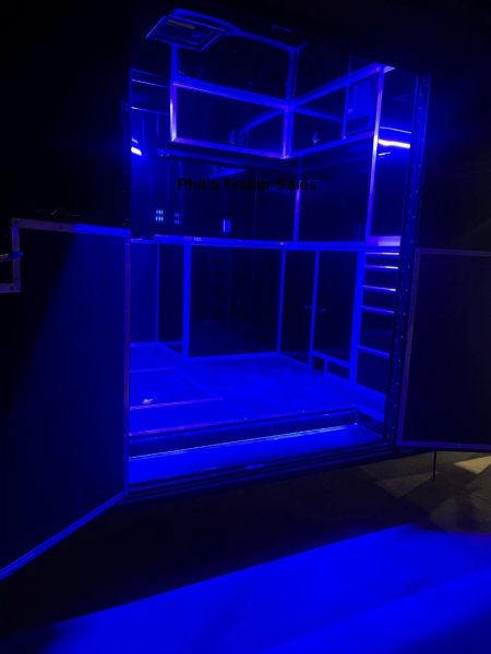 New Haulmark NEW 85X34 EDGE ENCLOSED RACE TRAILER ELECTRIC AWNING CAR RACE TRAILER CAR HAULER CARGO TRAILER Car / Racing Trailer DELIVERY OUT OF UATH!