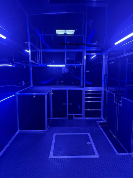 New Haulmark NEW 85X34 EDGE ENCLOSED RACE TRAILER ELECTRIC AWNING CAR RACE TRAILER CAR HAULER CARGO TRAILER Car / Racing Trailer DELIVERY OUT OF UATH!