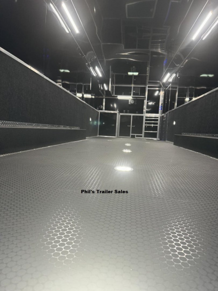 New Haulmark NEW 85X34 EDGE ENCLOSED RACE TRAILER ELECTRIC AWNING CAR RACE TRAILER CAR HAULER CARGO TRAILER Car / Racing Trailer DELIVERY OUT OF UATH!