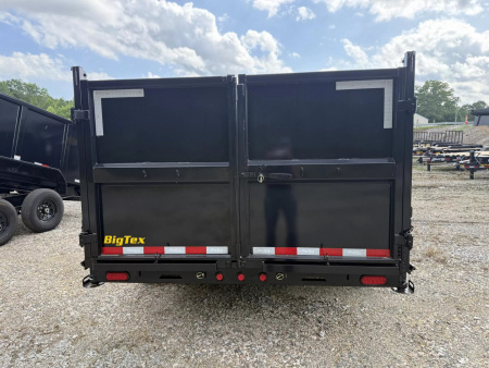 New 2026 Big Tex Gooseneck DUMP TRAILER 83"x16 4’ SIDES 15.9k with tarp and ramps