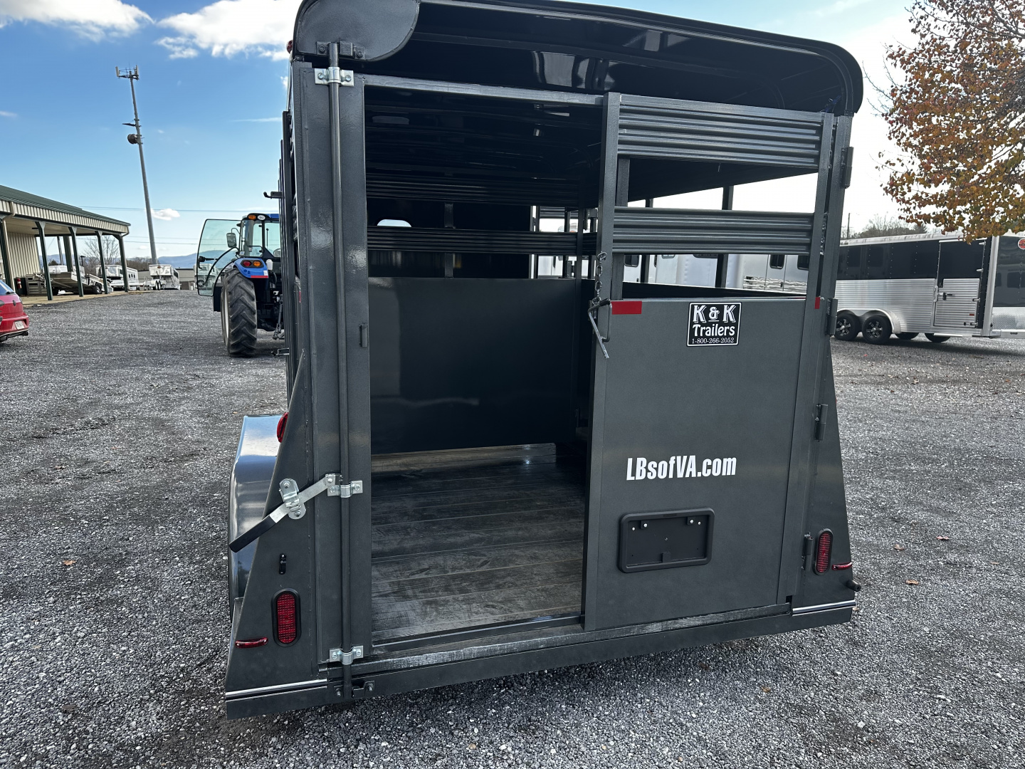 New 2026 Bee 14' BP Stock Trailer