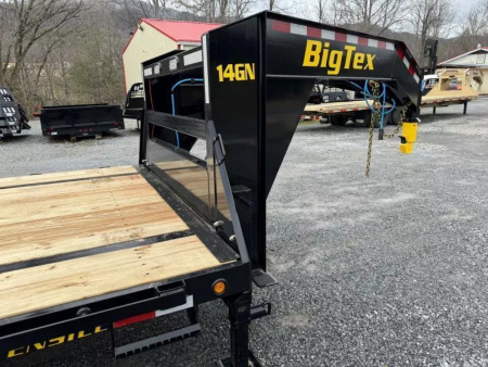 New 2026  Big Tex 14GN-20+5 gooseneck Trailer mega ramps 15.9k G.V.W.R.